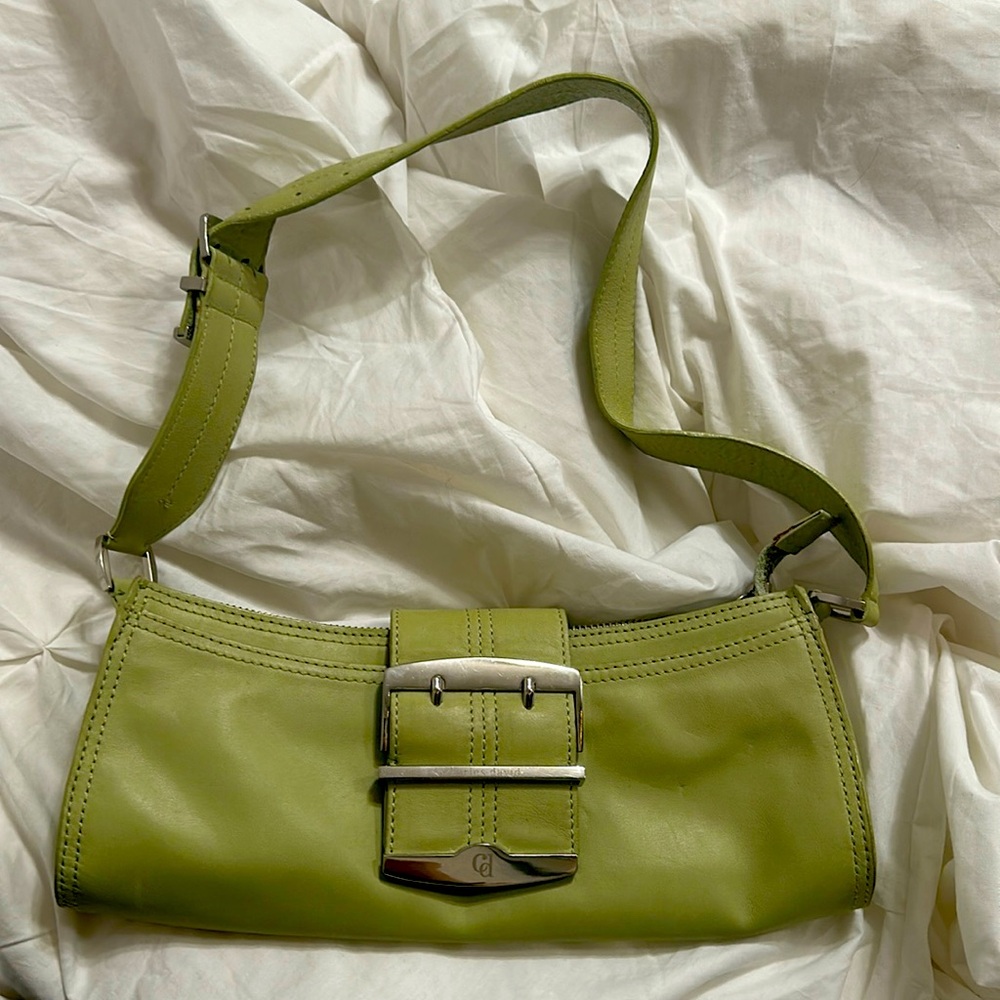 Charles David green shoulder bag (willing to negotiate price)